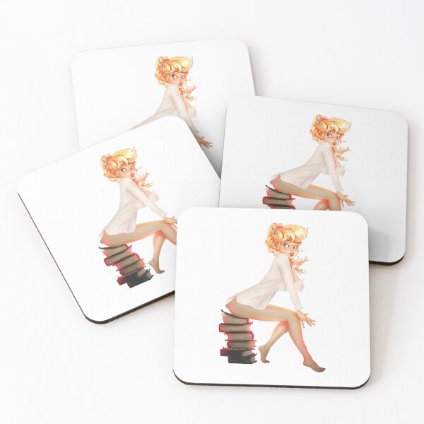 Item preview, Pin-up girl, pinup, blode, library designed and sold by PolishArtist.
