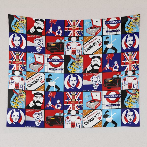 Item preview, Iconic mod pop art designed and sold by YouNeedKitch.