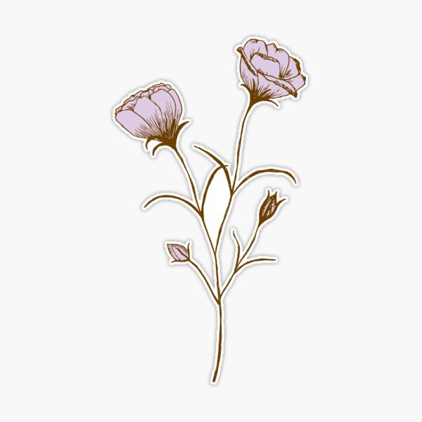 Snowdrop and Violet Flower Tattoo | TikTok