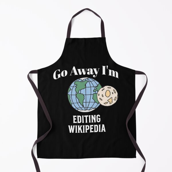 Item preview, Go Away i'm editting wikipedia designed and sold by ArtBySymone.