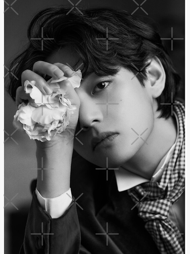 BTS MONOCHROME Canvas Photo - A-KPOP