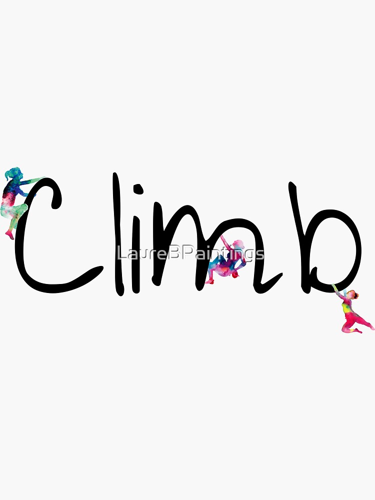 "Rock climbing art Fine Art apparel and accessories rock climbing