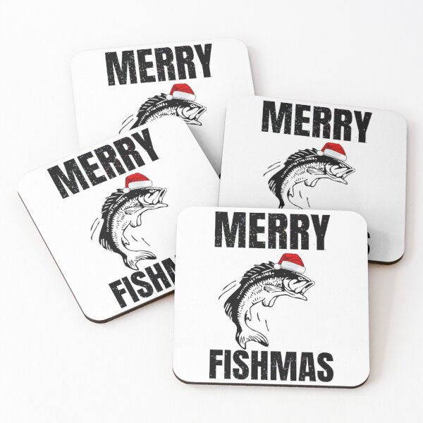 Item preview, Merry Fishmas Funny Christmas T-shirt  designed and sold by ChopshopTEXT.