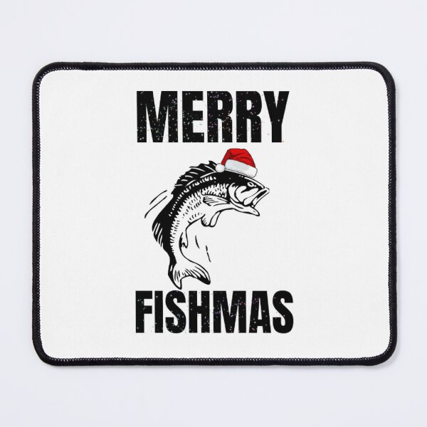 Item preview, Merry Fishmas Funny Christmas T-shirt designed and sold by ChopshopTEXT.