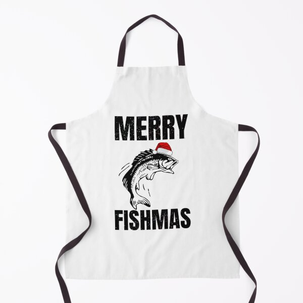 Item preview, Merry Fishmas Funny Christmas T-shirt designed and sold by ChopshopTEXT.