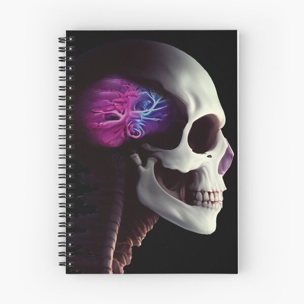 Item preview, Surreal broken skull Nº1 - Brain designed and sold by CMeista.