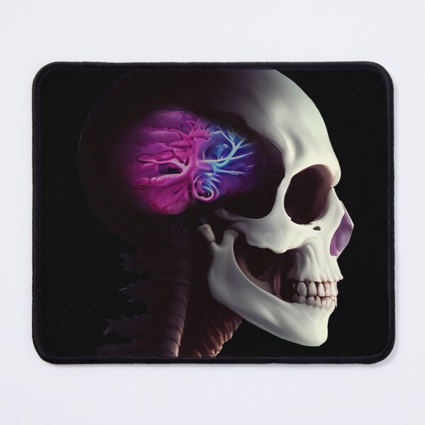 Item preview, Surreal broken skull Nº1 - Brain designed and sold by CMeista.