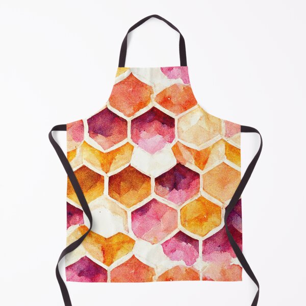 Item preview, Watercolor Honeycomb Pattern 4 designed and sold by Standard Deviation Co.