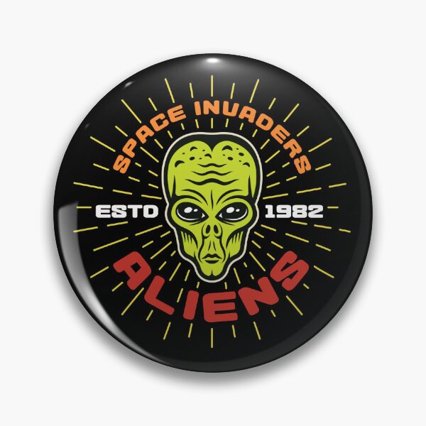 Item preview, 1982 Alien Space Invaders T-Shirt designed and sold by PrintPortal.