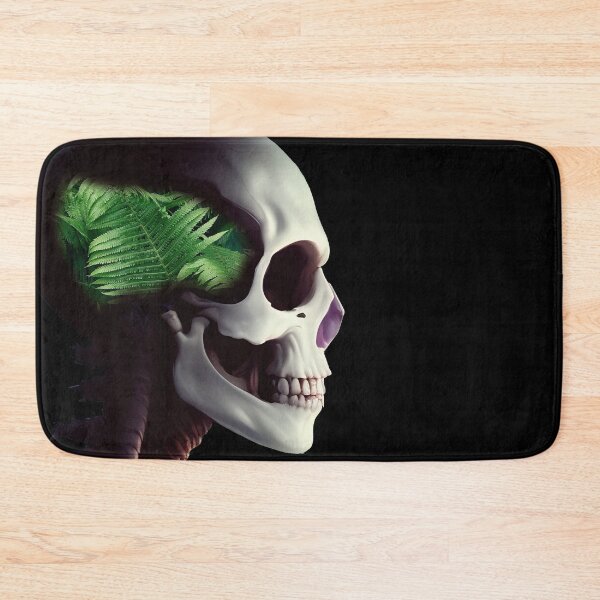 Item preview, Surreal broken skull Nº1 - Leaves designed and sold by CMeista.