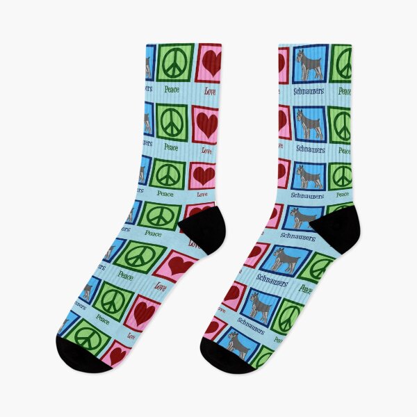 Item preview, Peace Love Schnauzers designed and sold by Epic Love Designs.