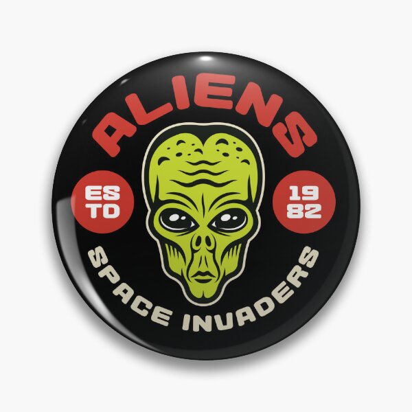 Item preview, Estd 1982 Alien Space Invaders T-Shirt designed and sold by PrintPortal.