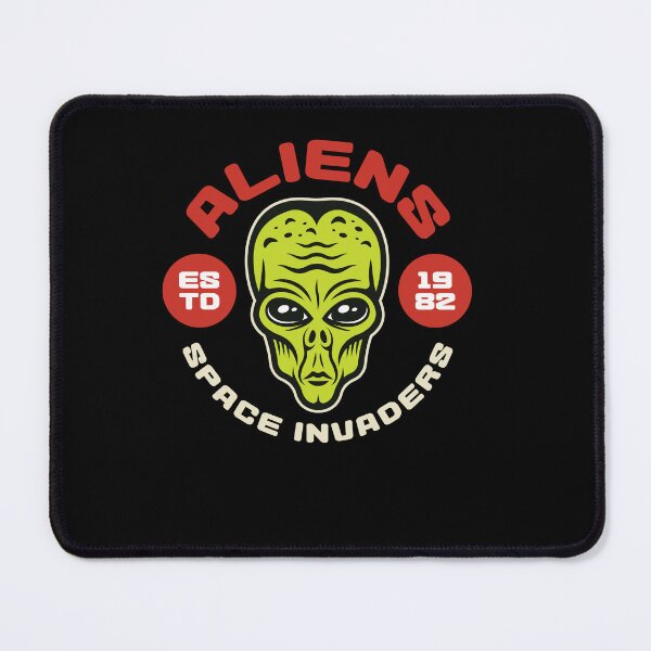 Item preview, Estd 1982 Alien Space Invaders T-Shirt designed and sold by PrintPortal.