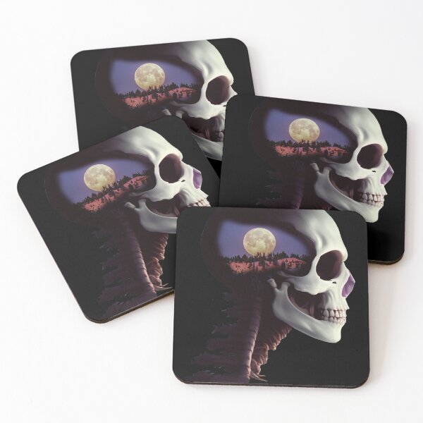 Item preview, Surreal broken skull Nº1 - Full Moon designed and sold by CMeista.