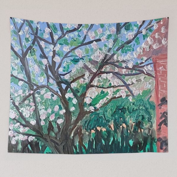 Item preview, Apple Blossom Tree designed and sold by Judydcreates.