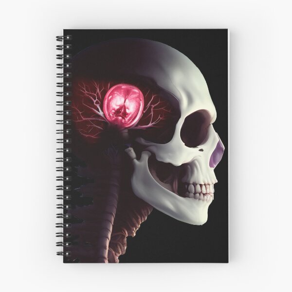 Item preview, Surreal broken skull Nº1 - Red light designed and sold by CMeista.