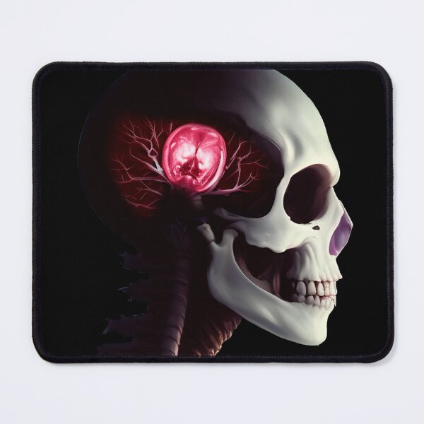 Item preview, Surreal broken skull Nº1 - Red light designed and sold by CMeista.