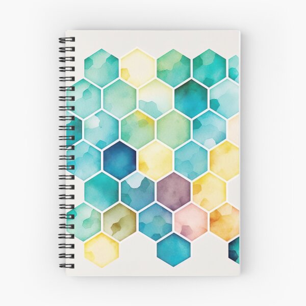 Item preview, Watercolor Honeycomb 1 designed and sold by Standard Deviation Co.