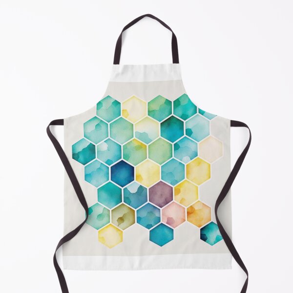 Item preview, Watercolor Honeycomb 1 designed and sold by Standard Deviation Co.