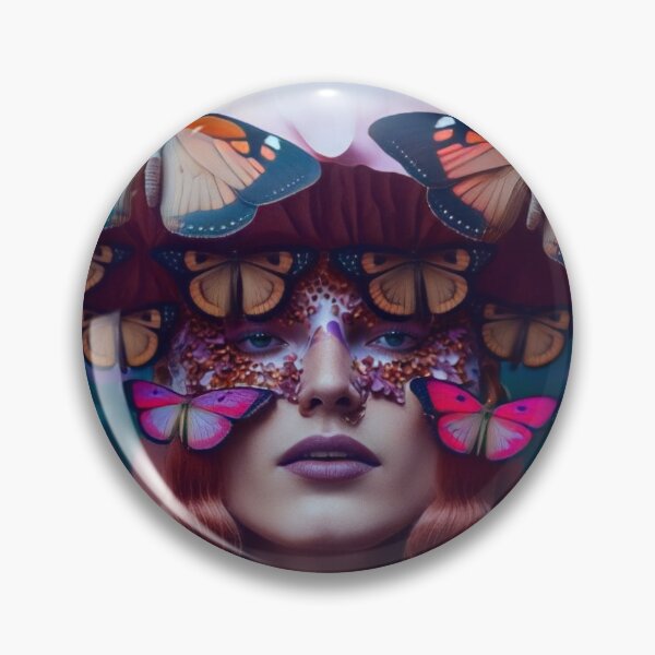 Item preview, Mesmerizing Mushroom Girl | Fungi Collection designed and sold by naiadsnest.