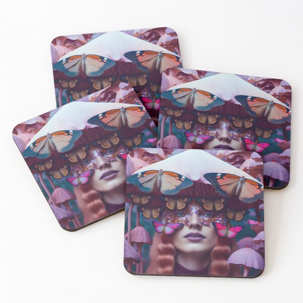 Item preview, Mesmerizing Mushroom Girl | Fungi Collection designed and sold by naiadsnest.