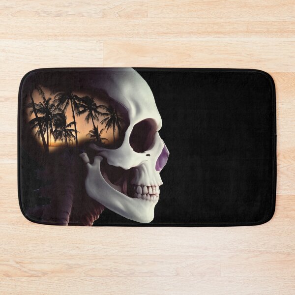 Item preview, Surreal broken skull Nº1 - Palm Trees designed and sold by CMeista.