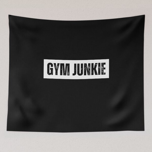Item preview, Gym junkie Gymnast | typography word designed and sold by Shambusiness.