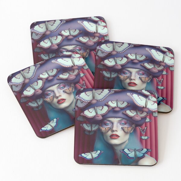 Item preview, Mesmerizing Mushroom Girl | Fungi Collection designed and sold by naiadsnest.