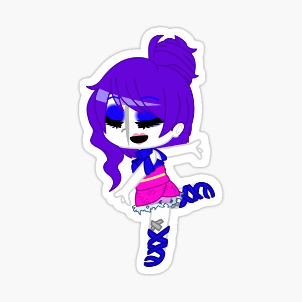 Beautiful Gacha Girl Dancing - Gacha Club Dolls - Gacha Girls Sticker by  gachanime