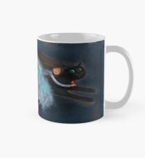 Flying on my cat Classic Mug