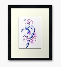 Ballet dancer Framed Print