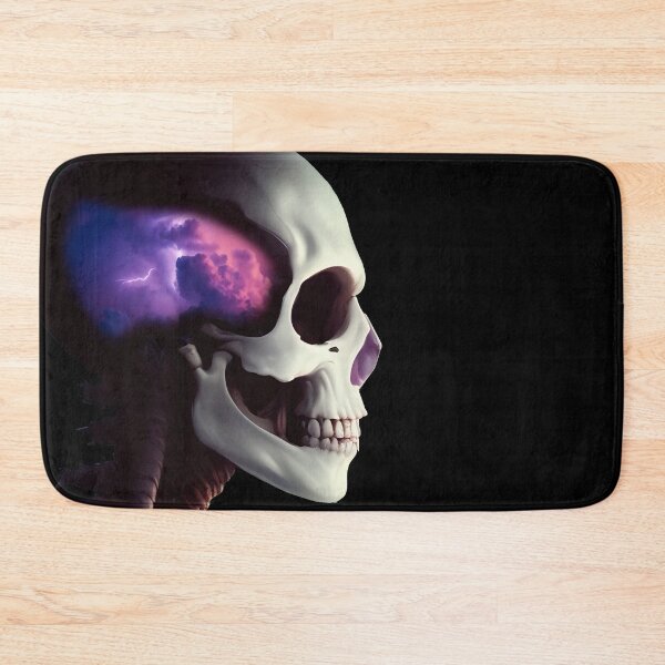 Item preview, Surreal broken skull Nº1 - Thunderstorm designed and sold by CMeista.