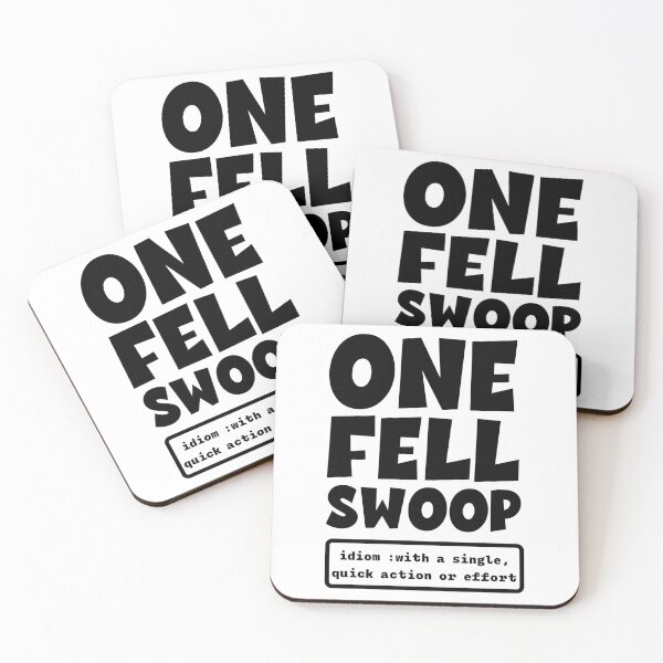 Item preview, One Fell Swoop Definition designed and sold by Unhinged Heather.