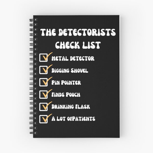 Item preview, Metal Detecting Checklist For the hobbiest designed and sold by Bespoked.