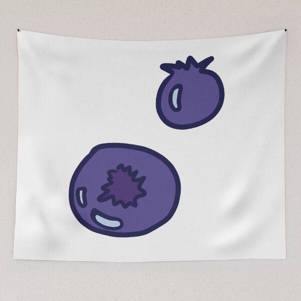 Item preview, Blueberry Sticker Design designed and sold by Jellibeany.