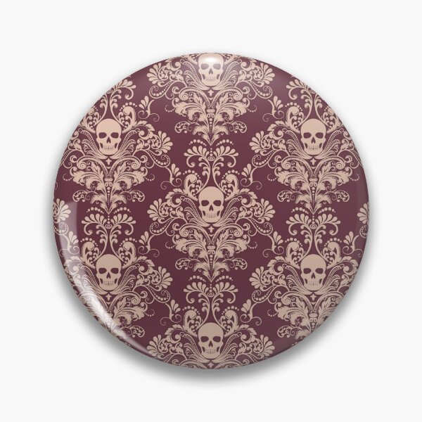 Item preview, Gothic Skull Seamless Pattern designed and sold by Art-of-Enami.