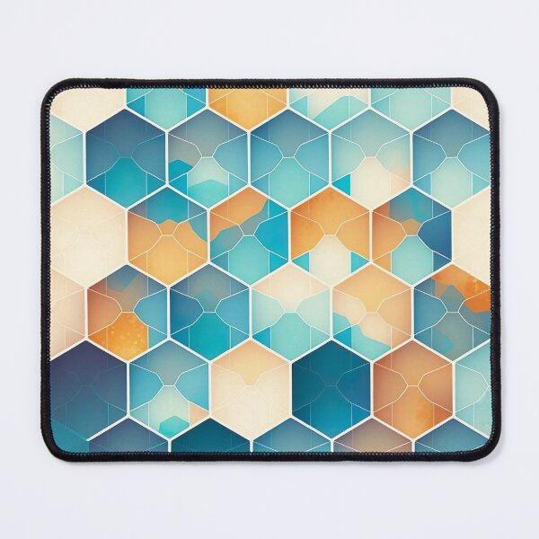 Item preview, Watercolor Honeycomb 2 designed and sold by Standard Deviation Co.