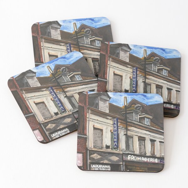 Item preview, Very French Shops In A Small Town  designed and sold by golan22may.