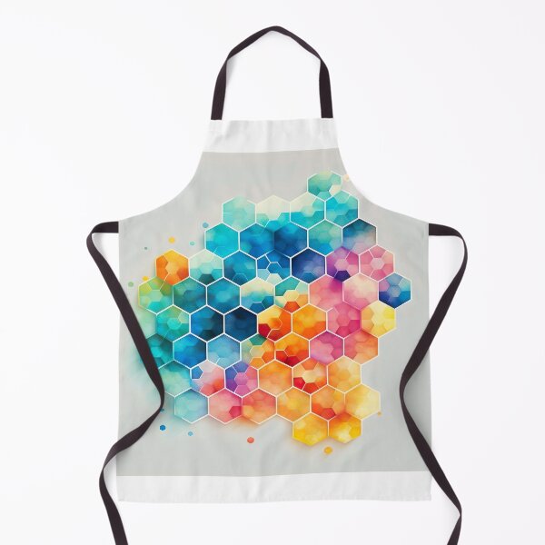 Item preview, Watercolor Honeycomb 3 designed and sold by Standard Deviation Co.