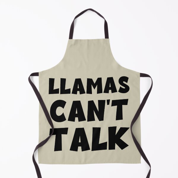 Item preview, Llamas Can't Talk designed and sold by Unhinged Heather.
