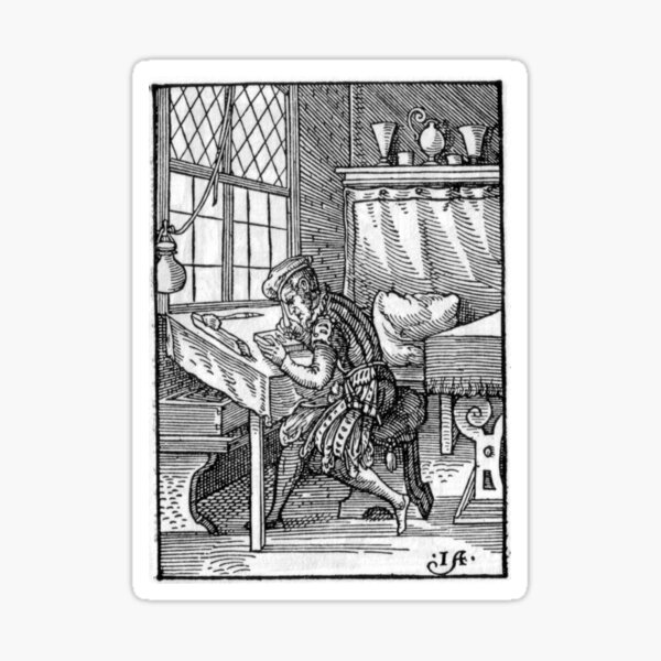 Item preview, Der Formschneider Jost Amman 1568, engraving designed and sold by Lacasadellora.