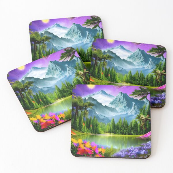 Item preview, Mountain environment realistic fantasy world  designed and sold by The Love Quill.