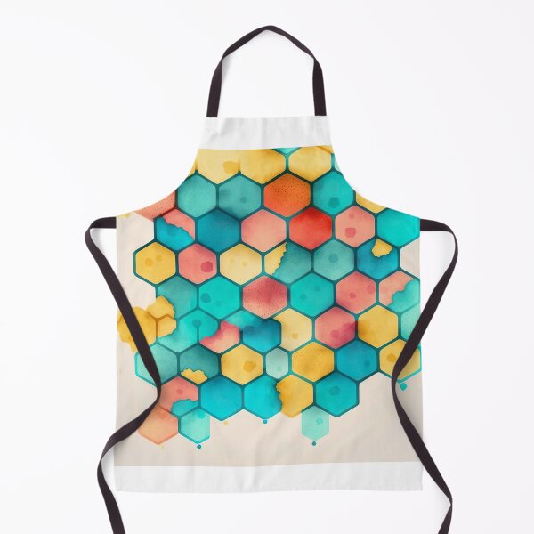 Item preview, Watercolor Honeycomb 4 designed and sold by Standard Deviation Co.