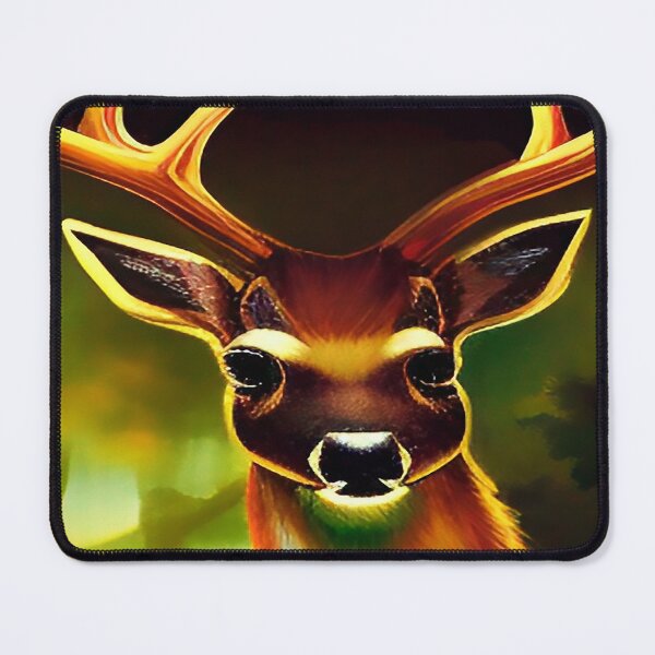 Item preview, Freeze Frame Deer Illustration Caught on Camera designed and sold by deniselynnimage.