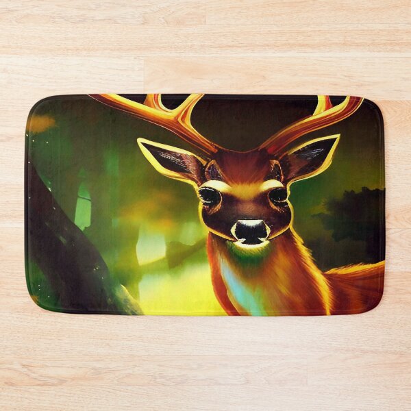 Item preview, Freeze Frame Deer Illustration Caught on Camera designed and sold by deniselynnimage.