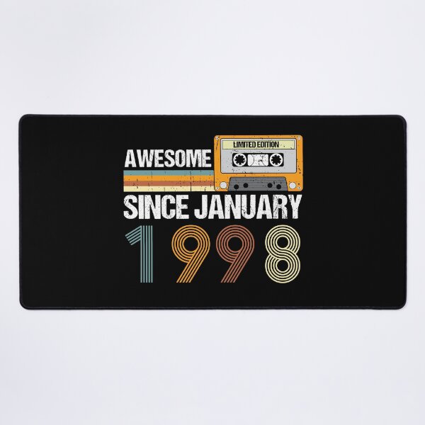 Item preview, Awesome Since January 1998 | 25th Birthday Gifts | 25 Years Old Gifts designed and sold by AMINE ★★★★★.