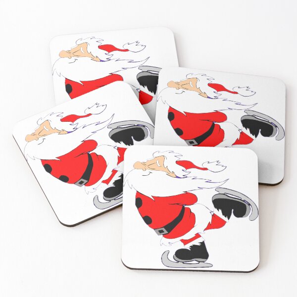 Item preview, Chrismas Santa Claus is sledding designed and sold by Stickers Hub HUB.