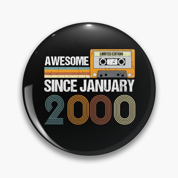 Item preview, Awesome Since January 2000 | 23th Birthday Gifts | 23 Years Old Gifts designed and sold by AMINE  ★★★★★.