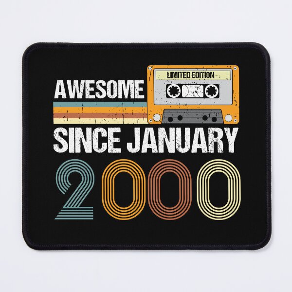 Item preview, Awesome Since January 2000 | 23th Birthday Gifts | 23 Years Old Gifts designed and sold by AMINE ★★★★★.