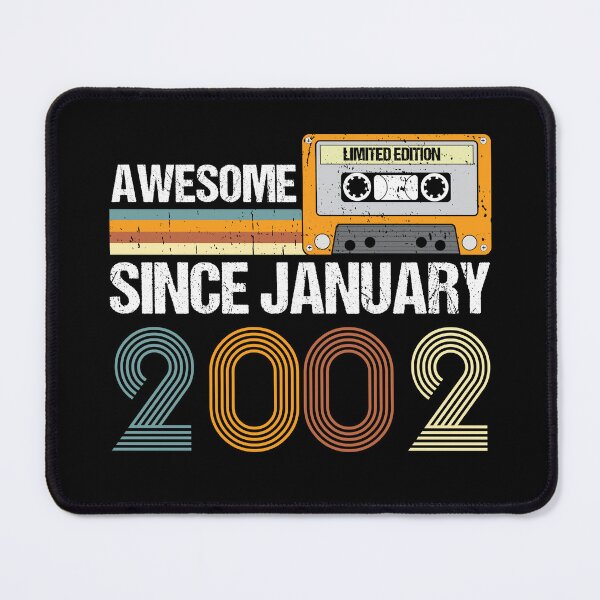 Item preview, Awesome Since January 2002 | 21th Birthday Gifts | 21 Years Old Gifts designed and sold by AMINE  ★★★★★.